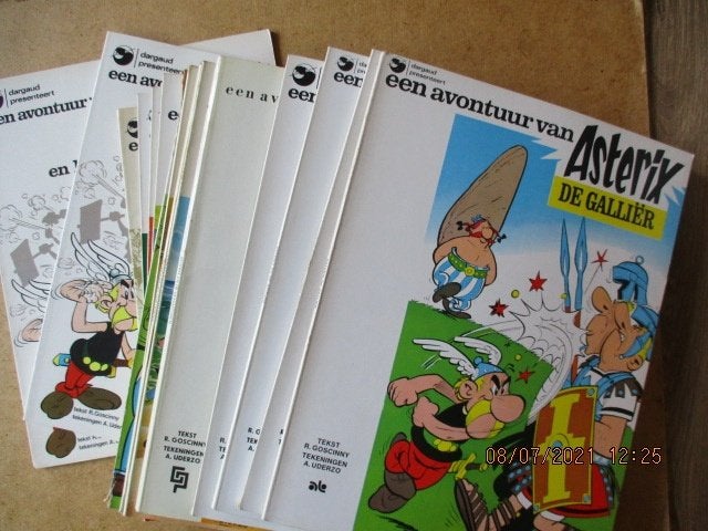 adv4984 asterix amsterdamboek, Eén stripboek, Ophalen, Gelezen