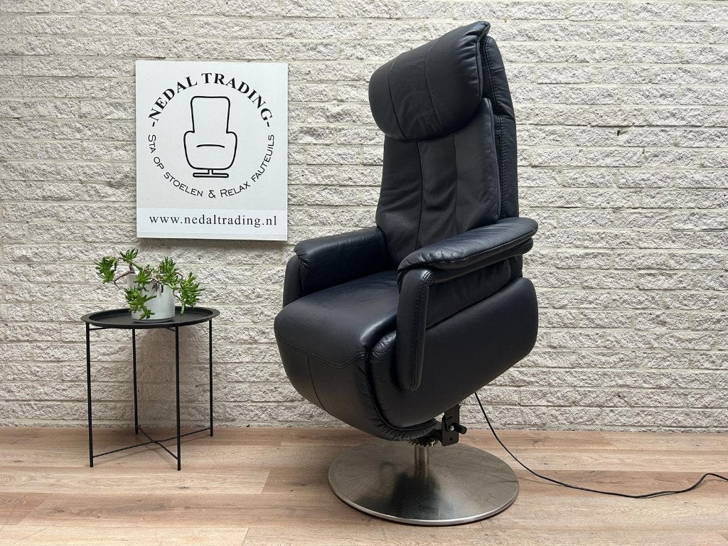 Blues sta op stoel relax fauteuil staopstel Large Leer, N, N, Leer, Ophalen of Verzenden