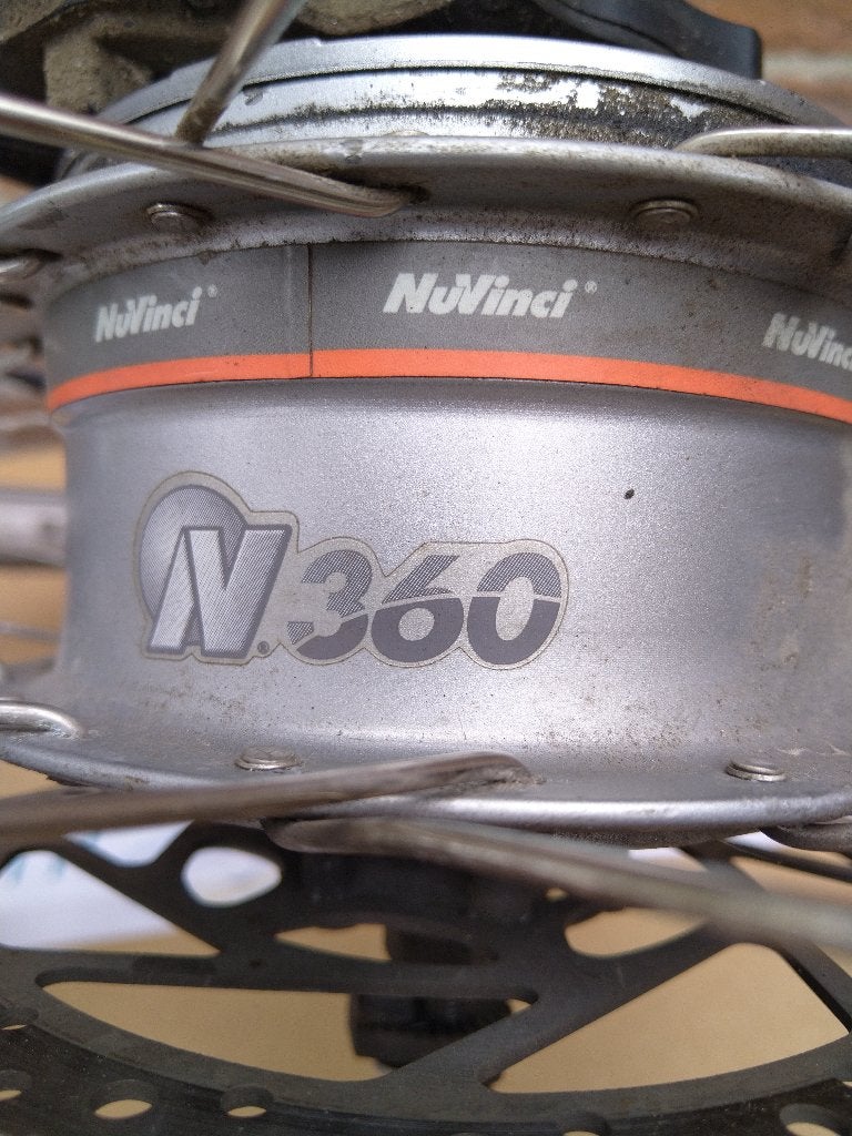 Achterwiel 28 Inch met Enviolo Nuvinci N360 €75,-, Gebruikt, Ophalen of Verzenden, Volgt, Aluminium