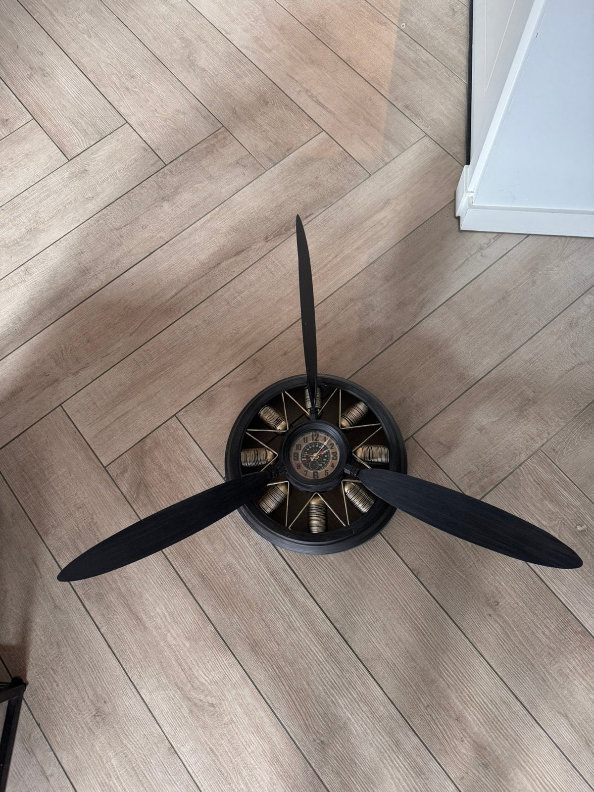 Propellor klok, Ophalen, Zo goed als nieuw, Wandklok