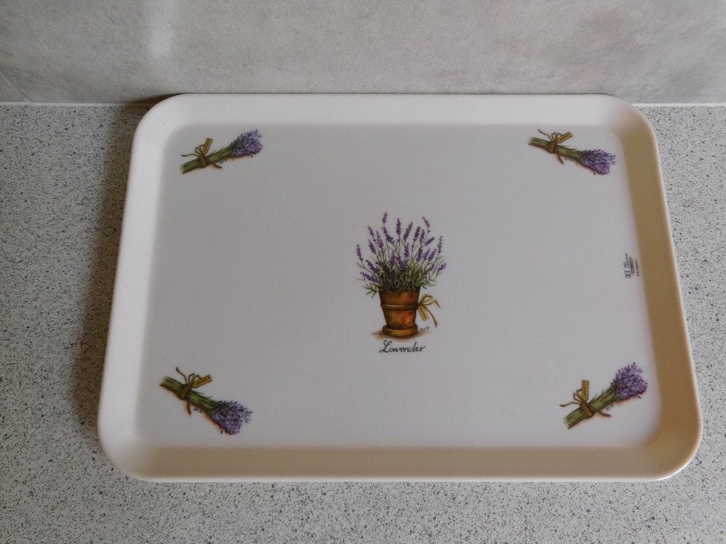 Dienblad Lavendel JET by ter Steege 30x21 cm, Kunststof, Afneembaar, Ophalen of Verzenden, Zo goed als nieuw