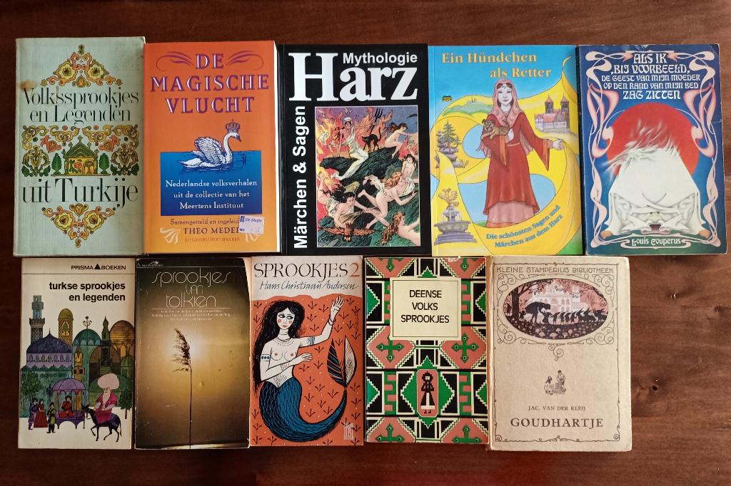 Verzameling sprookjesboeken, Ophalen of Verzenden, Gelezen