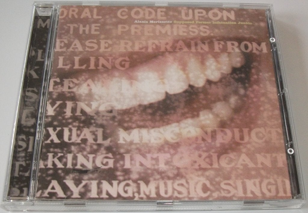 CD *** ALANIS MORISSETTE *** Sup. Former Infatuation Junkie, Ophalen of Verzenden, Gebruikt, Alternative Rock, Album