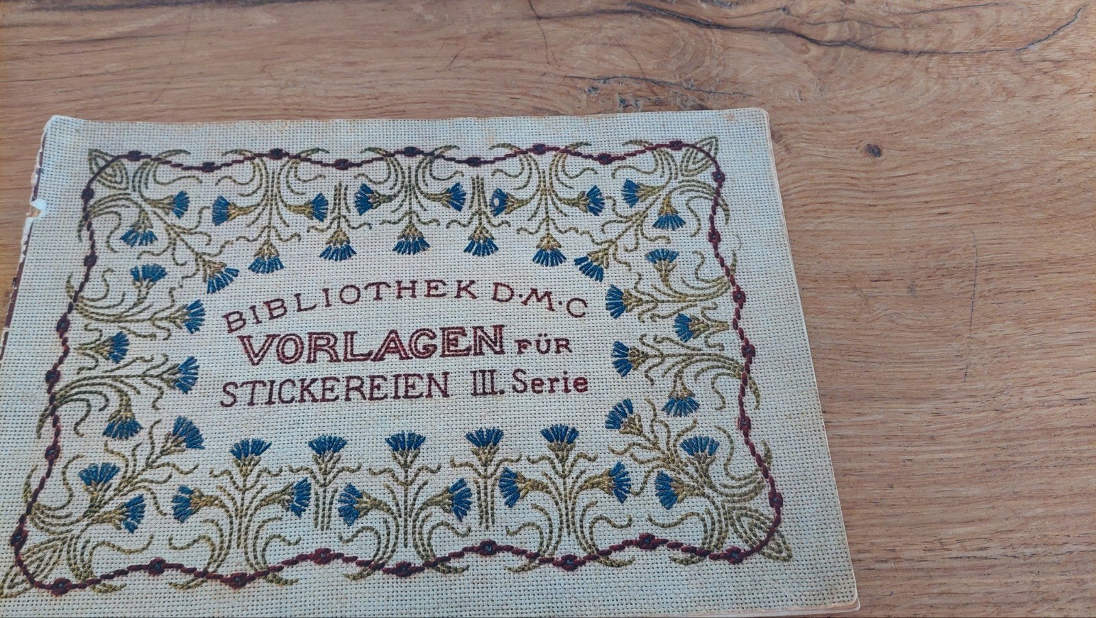 Antuek borduur patronenboek 1920, Ophalen of Verzenden