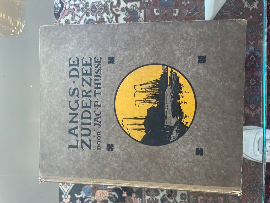 Langs de Zuiderzee - Jac. P. Thijsse (1914), Boeken, Prentenboeken en Plaatjesalbums, Ophalen of Verzenden, Zo goed als nieuw