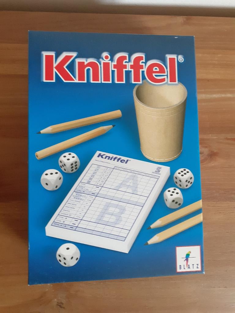 Kniffel DobbelSpel. Nieuw, Drie of vier spelers, Ophalen of Verzenden, Nieuw