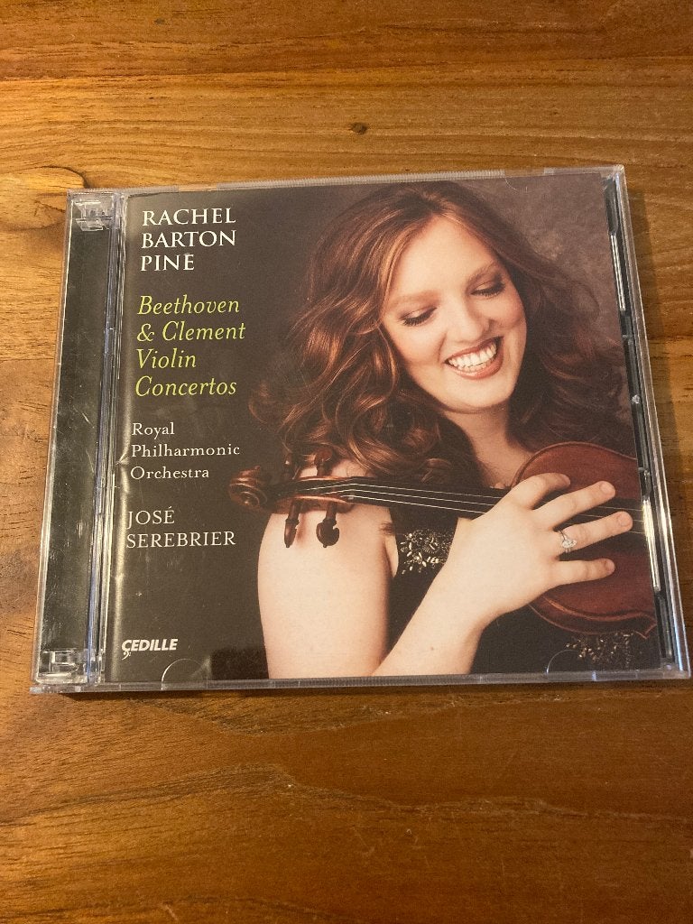 Rachel Barton Pine - Beethoven & Clement Violin Concertos (2, Verzenden, Classicisme, Zo goed als nieuw, Orkest of Ballet