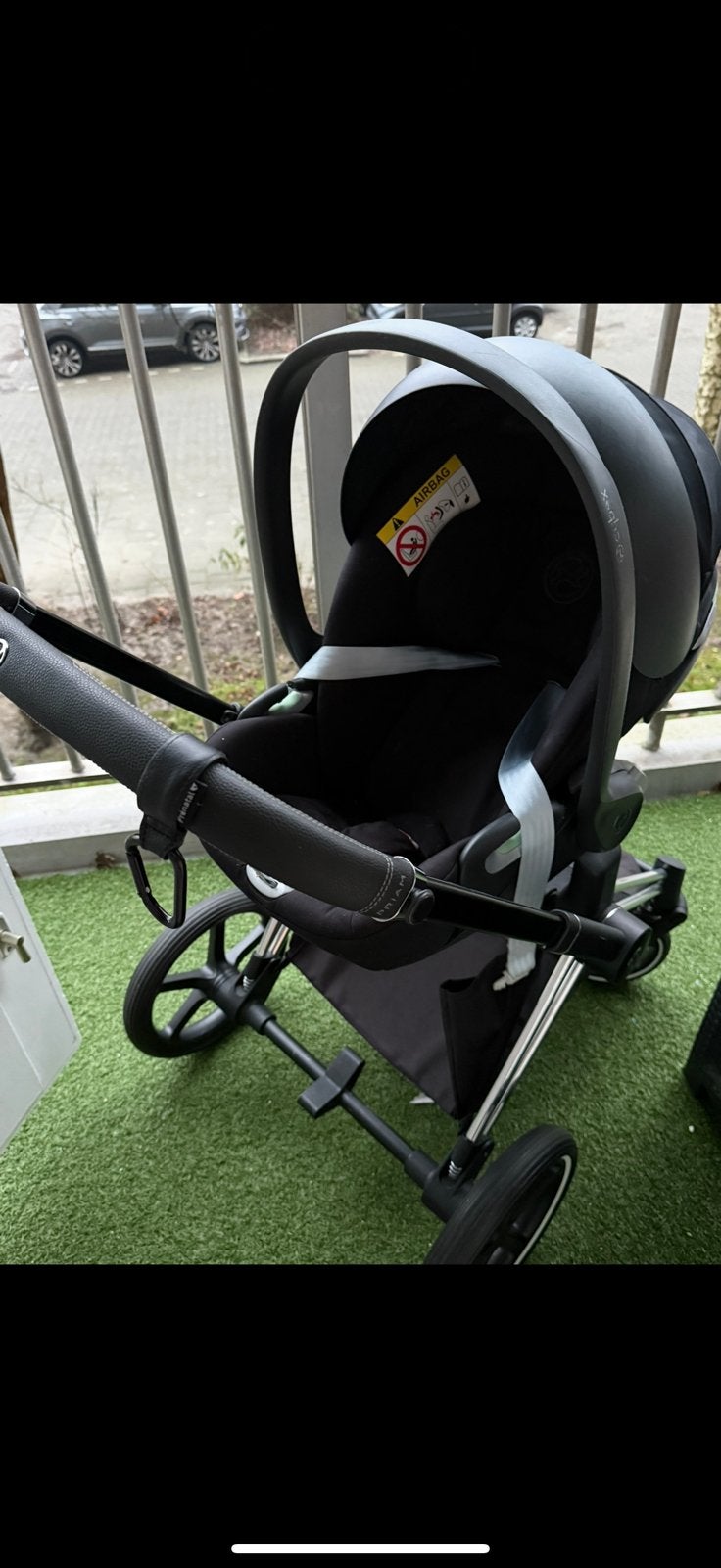 Cybex Priam 4 Seat Pack - Sepia Black, Ophalen of Verzenden, Zo goed als nieuw, Overige merken