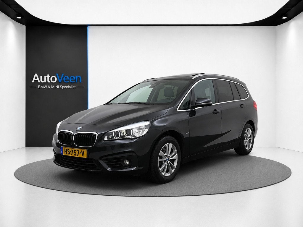 BMW 2-serie Gran Tourer 218i Sport (PANO, HUD, LEDER, STOELV, Auto's, BMW, Bedrijf, Te koop, 2-Serie Gran Tourer, ABS, Airbags