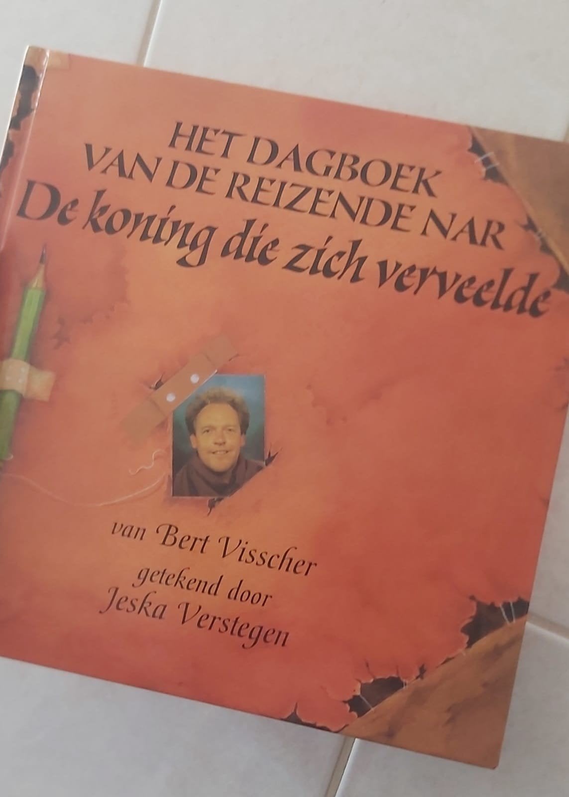 'Het dagboek van een reizende nar ' Bert Visscher ., Ophalen, Nieuw