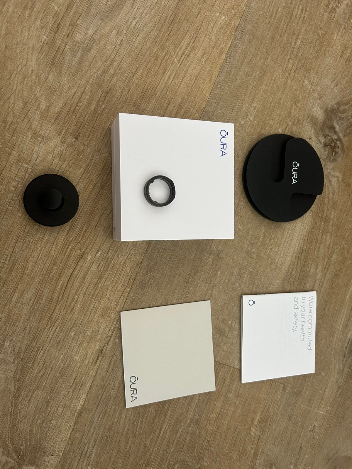Oura ring size 12 gen3 te koop, Ophalen of Verzenden, Zo goed als nieuw, Zwart, Android