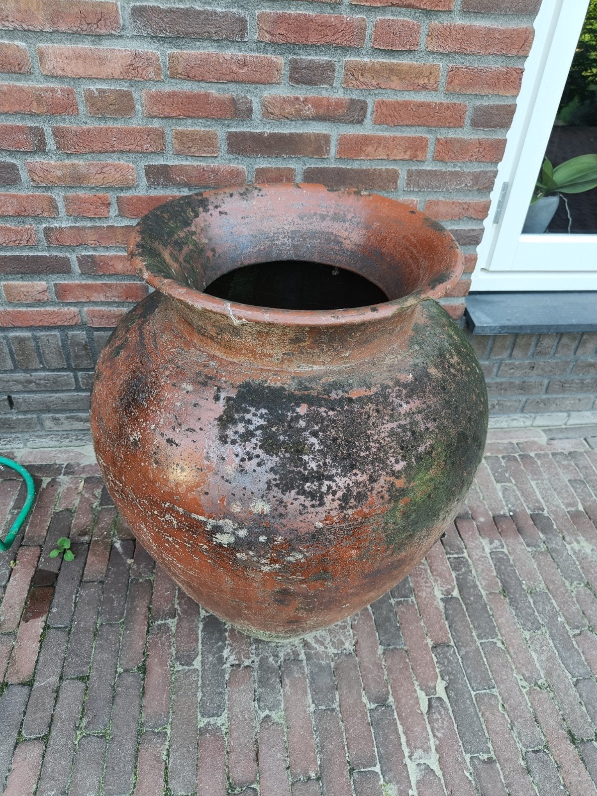 Grote (bloem)pot voor buiten, Tuin en Terras, Ophalen, Gebruikt