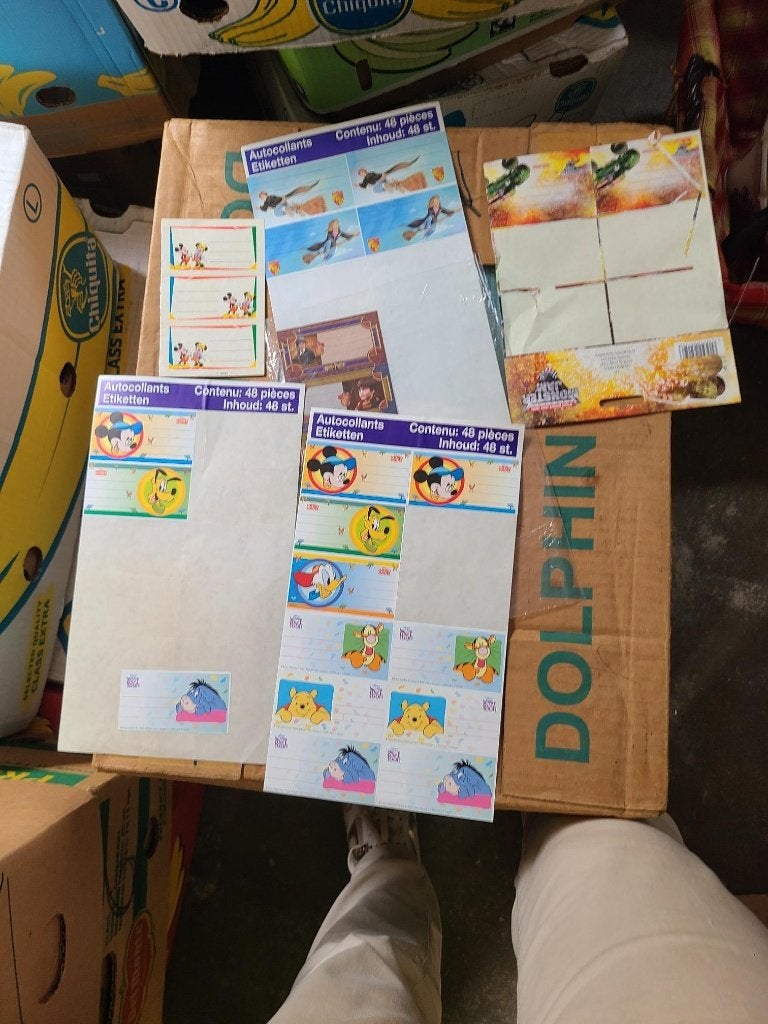 stickers voor naam etiketjes, Ophalen of Verzenden, Nieuw