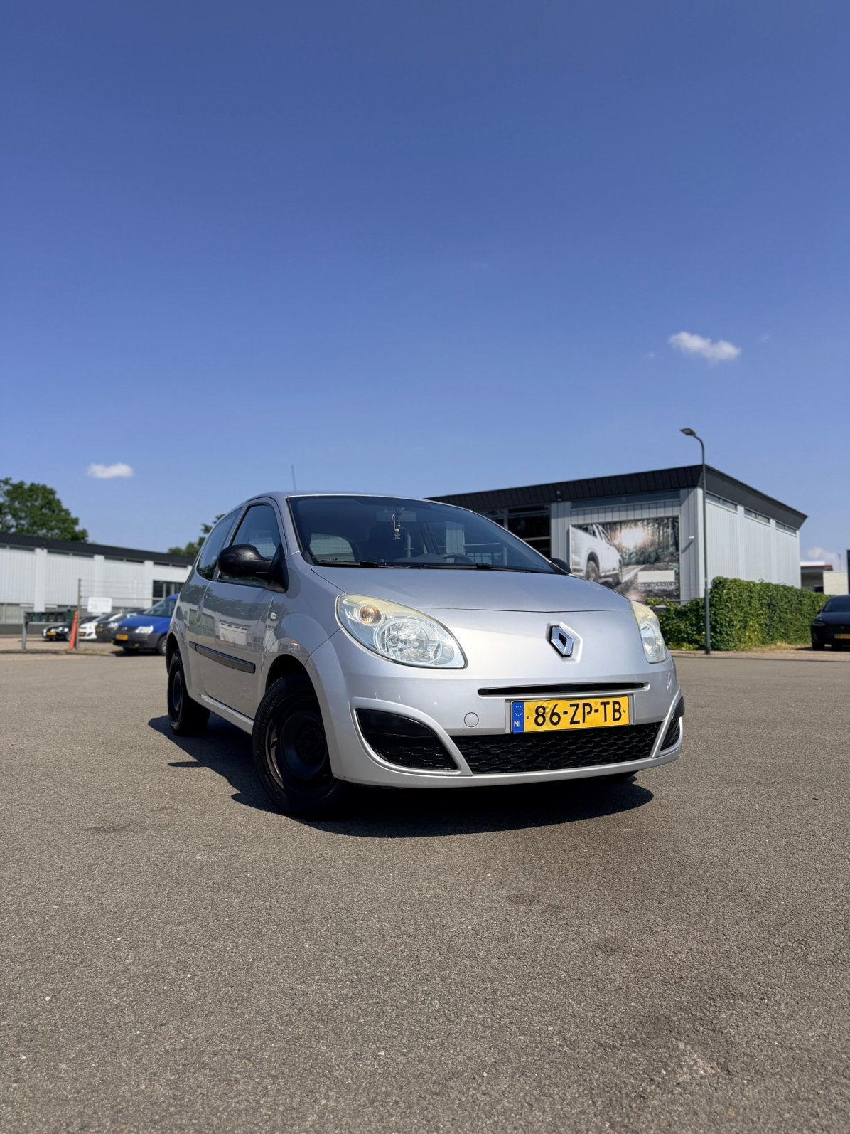Renault Twingo 1.1 2008 Grijs NIEUWE APK, Auto's, Voorwielaandrijving, 4 cilinders, Origineel Nederlands, Bedrijf