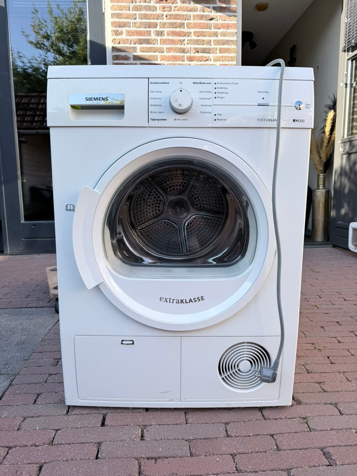 Siemens Wasdroger, Ophalen, 8 tot 10 kg, Refurbished, Voorlader
