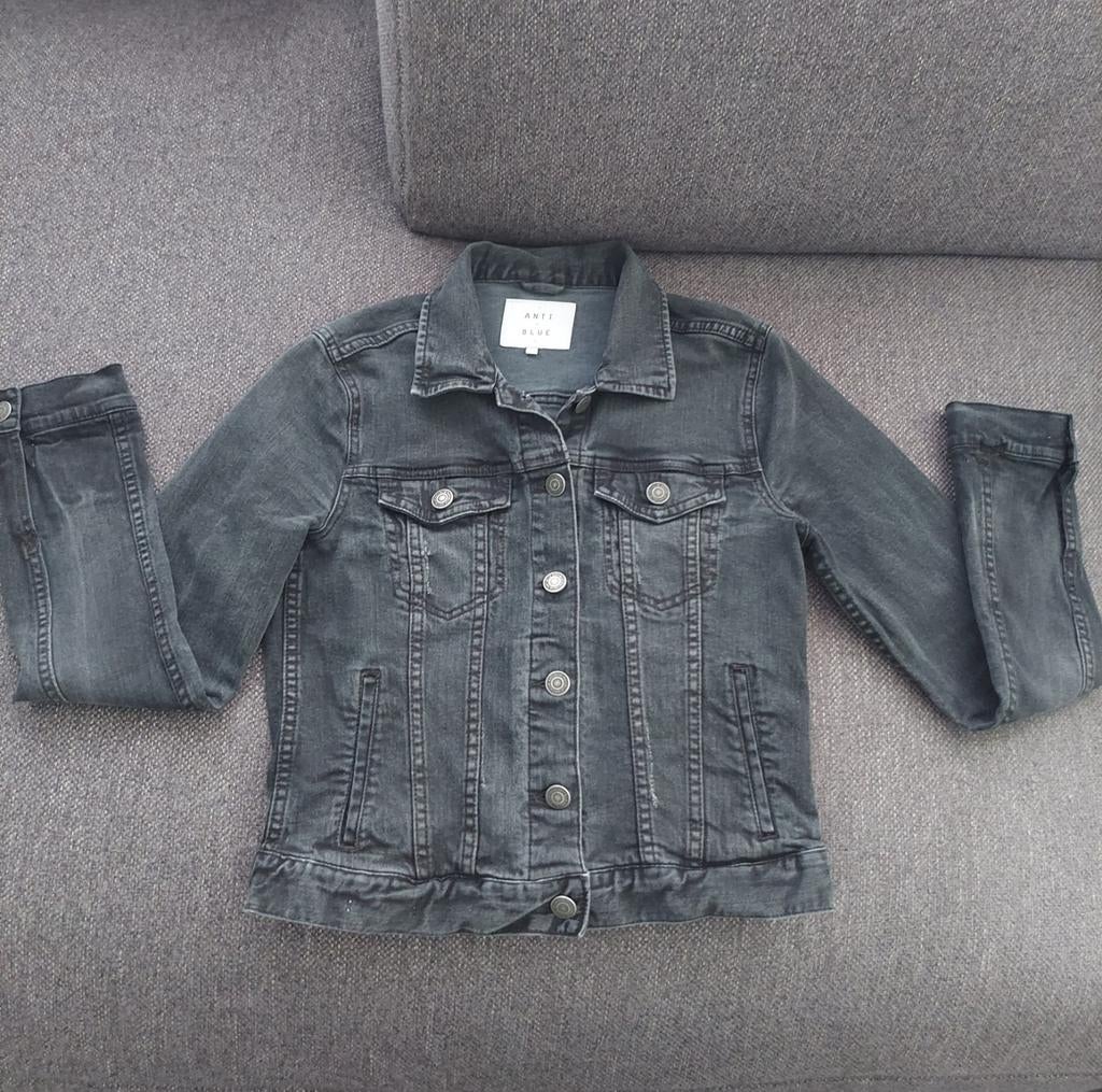 Drie spijkerjasje maat S, XS, Kleding | Dames, Ophalen of Verzenden, Zo goed als nieuw, Maat 36 (S), Zwart