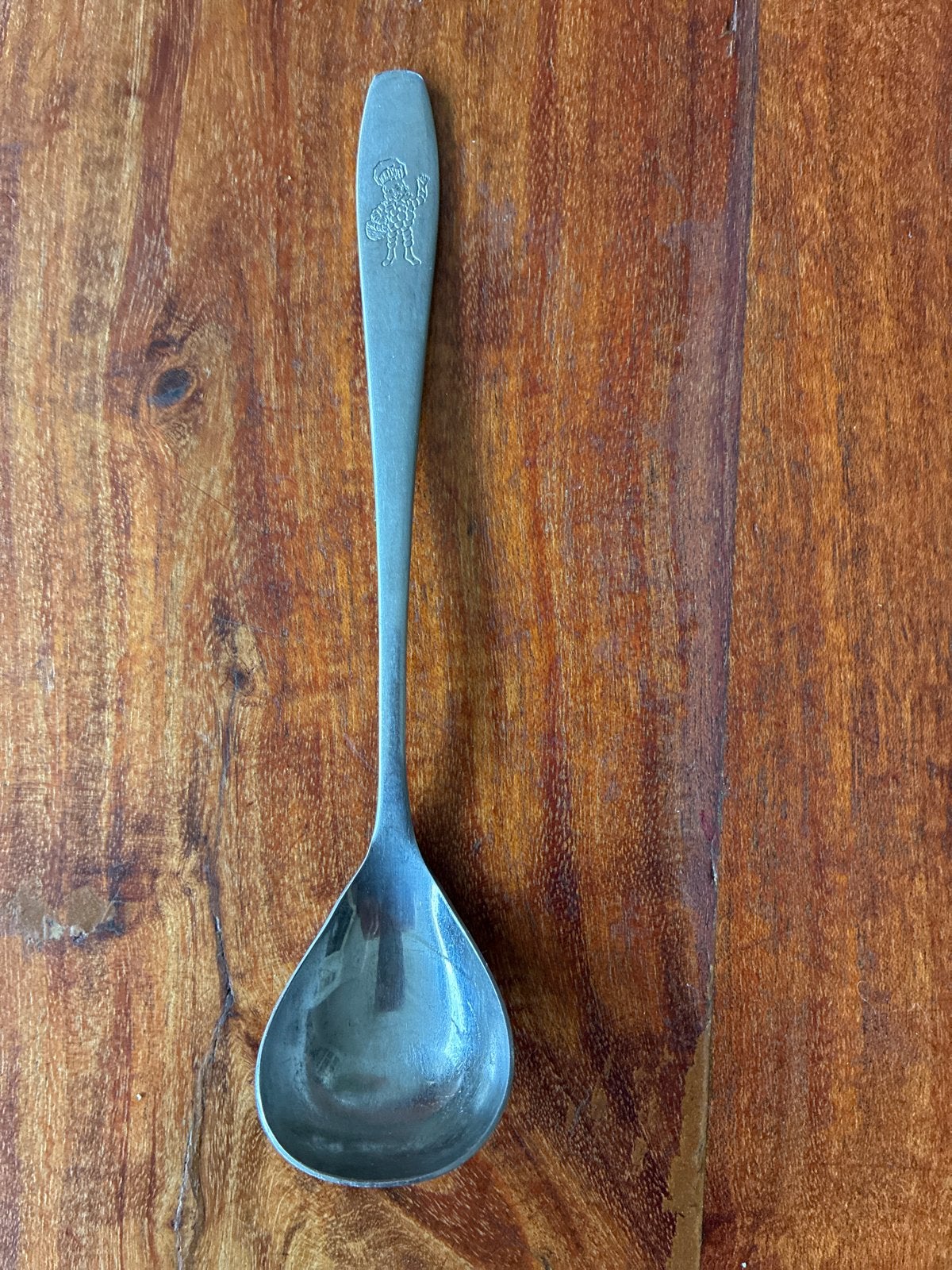 Vintage kinderlepel met Flipje uit Tiel figuur, Ophalen of Verzenden