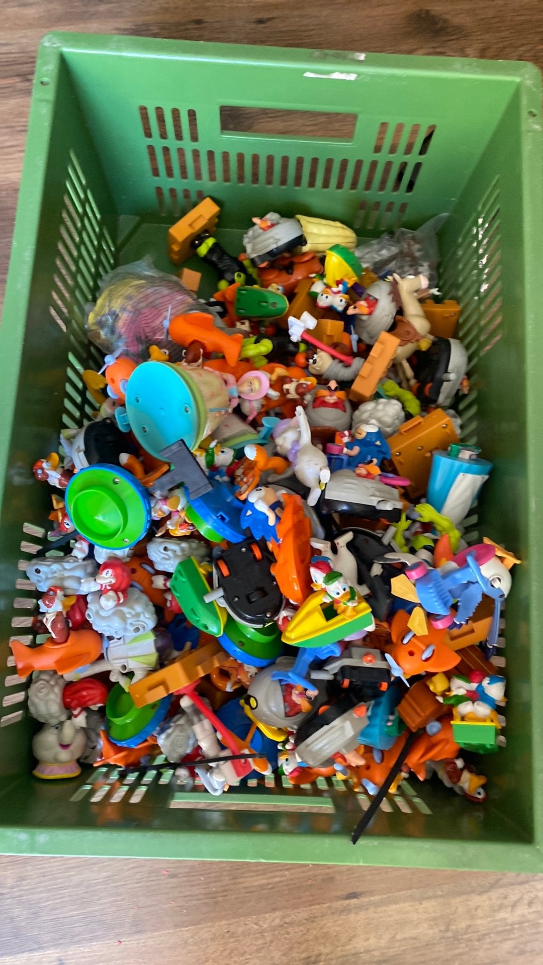 Bak mcdonalds toys, Ophalen of Verzenden, Zo goed als nieuw, Jongen of Meisje