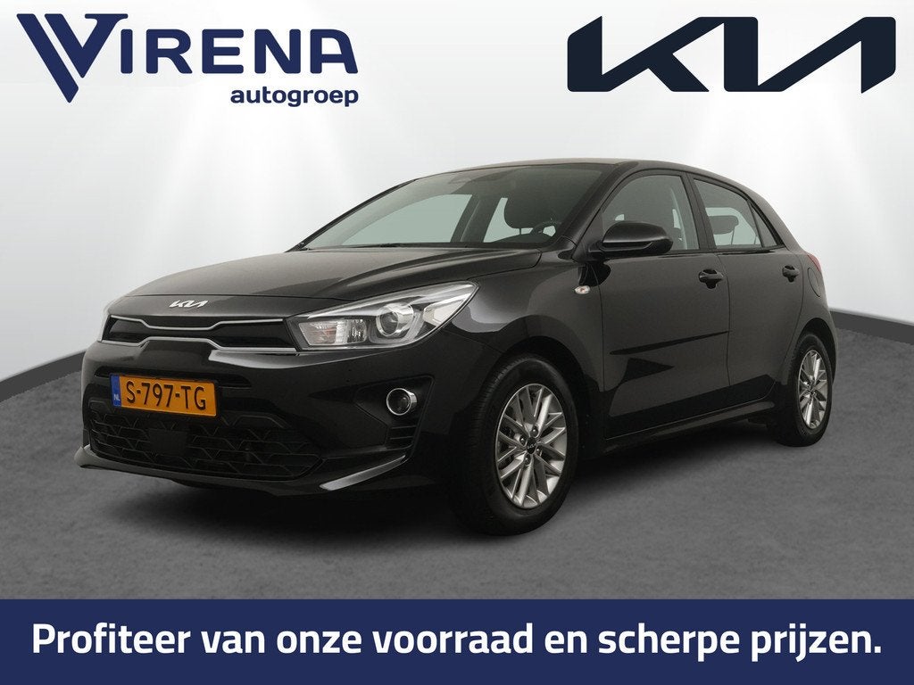 Kia Rio 1.0 T-GDi MHEV DynamicLine - Apple Carplay/Android A, Auto's, Kia, Te koop, Rio, ABS, Achteruitrijcamera, Adaptive Cruise Control