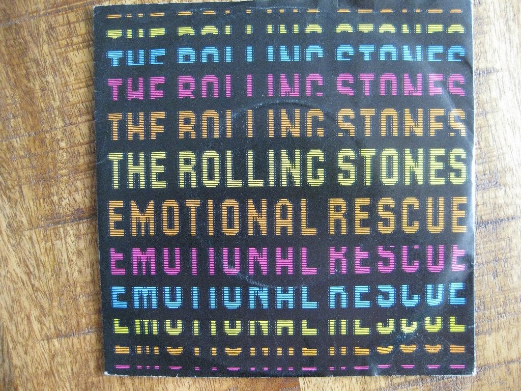 Vinyl single The Rolling Stones   "Emotional rescue", Cd's en Dvd's, Vinyl Singles, Ophalen of Verzenden, Gebruikt, Pop