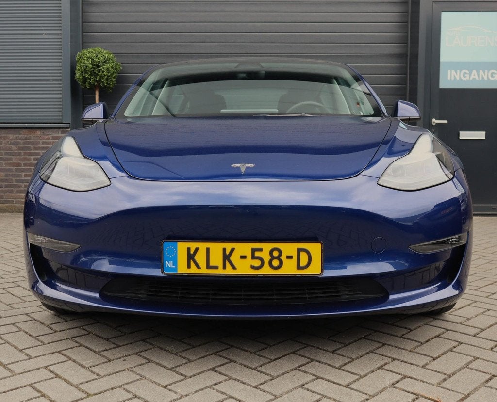 Tesla Model 3 Long Range AWD 75 kWh | 95.4% SOH | Autopilot, Auto's, Automaat, Stof, Gebruikt, Zwart
