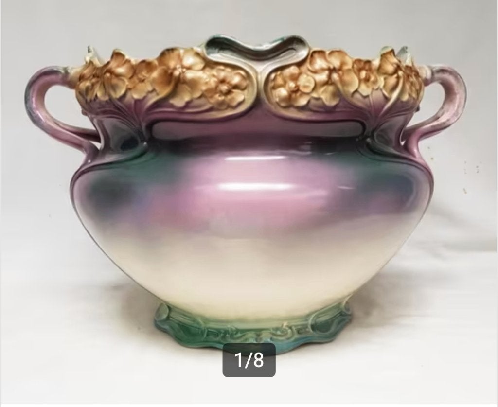 Art Nouveau Cache pot - Bonn , Franz Ant.Mehlem., Ophalen of Verzenden