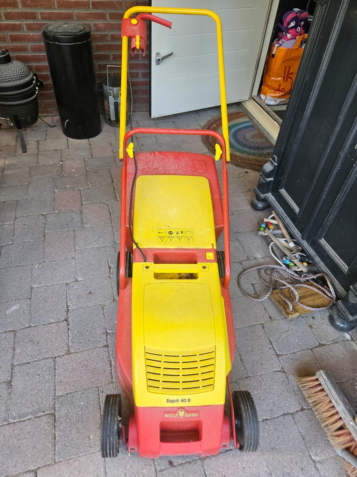 Wolf garten Esprit 40E grasmaaier, Tuin en Terras, Grasmaaiers, Ophalen, Cirkelmaaier, Elektrische grasmaaier, Zo goed als nieuw
