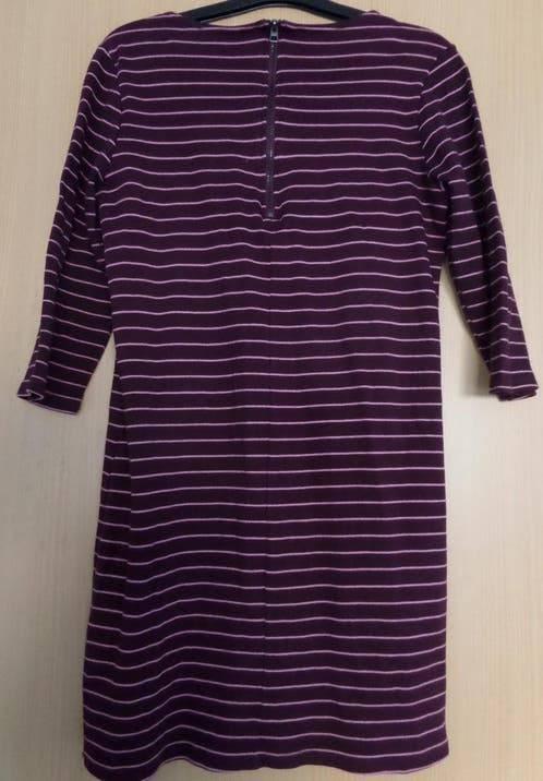 Gestreepte jurk van Tom Tailor maat M, Kleding | Dames, Maat 38/40 (M), Paars, Ophalen of Verzenden, Zo goed als nieuw