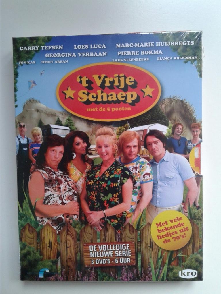 't VRIJE SCHAEP, nieuwe, originele 3 disc DVD-BOX, gesealed!, Alle leeftijden, Boxset, Ophalen of Verzenden, Komedie