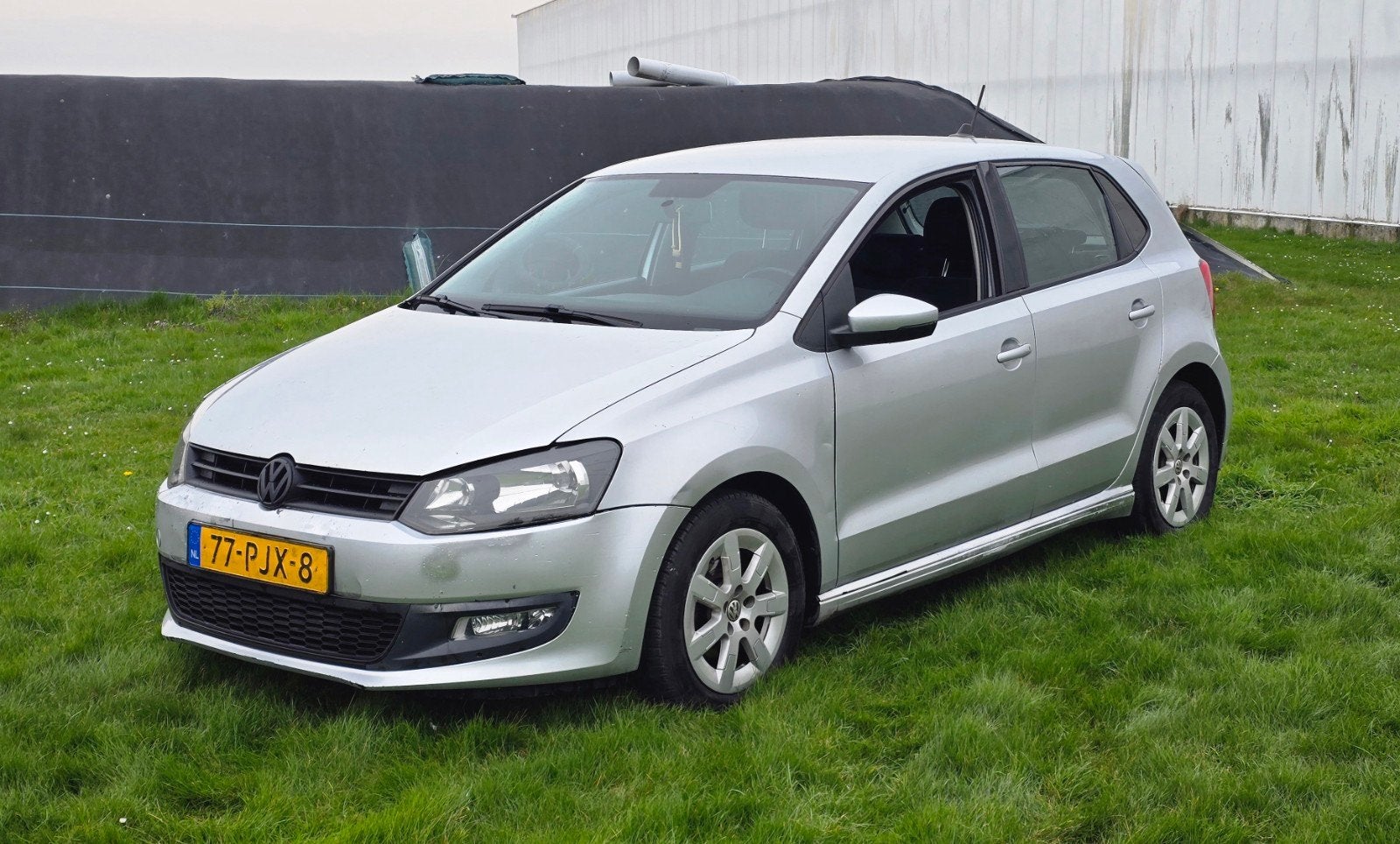 Volkswagen Polo 1.2 TDI 55KW BM 2011 Grijs, Voorwielaandrijving, Euro 5, Stof, 74 pk