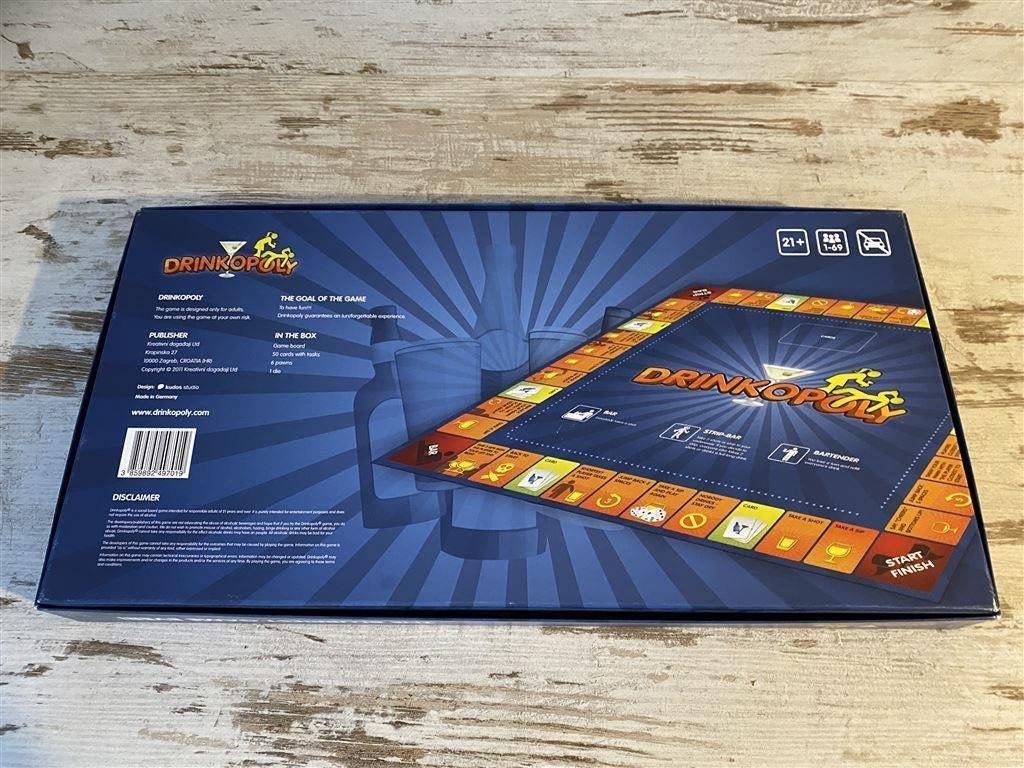 Drinkopoly the blurriest game ever! [s265], Verzenden, Zo goed als nieuw