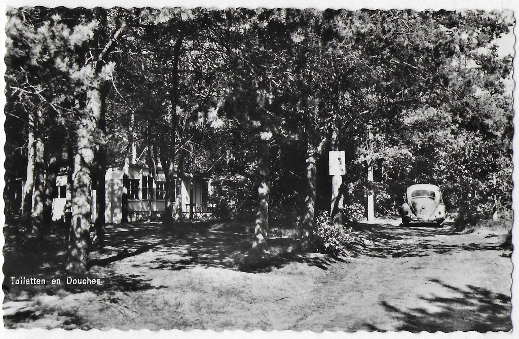 Baarle Nassau Camping Heibloem Oude Ansichtkaart (B3394), Ophalen of Verzenden, 1960 tot 1980, Gelopen, Noord-Brabant