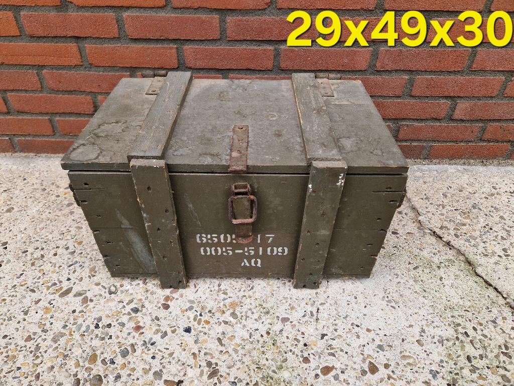munitiekistje, Verzamelen, Militaria | Algemeen, Ophalen of Verzenden, Landmacht, Nederland, Kist of Geocache