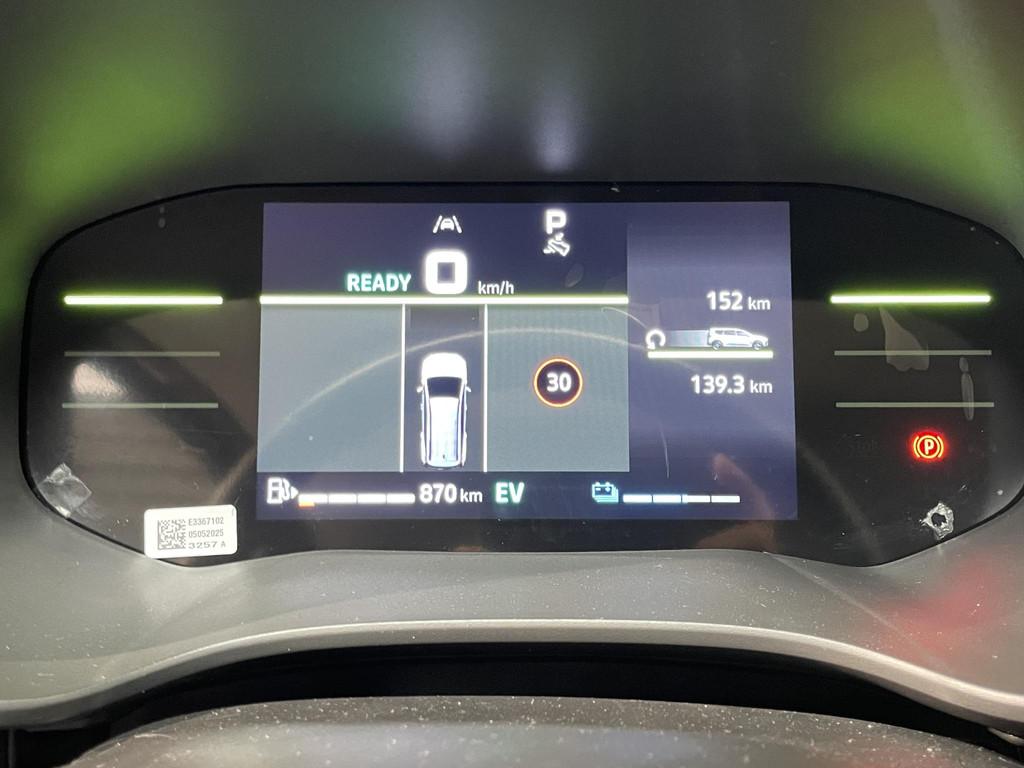 Dacia Jogger 1.6 Hybrid 140 Extreme 7p. | Navigatie | Camera, Auto's, Dacia, 4 cilinders, Met garantie (alle), 7 stoelen, Zwart