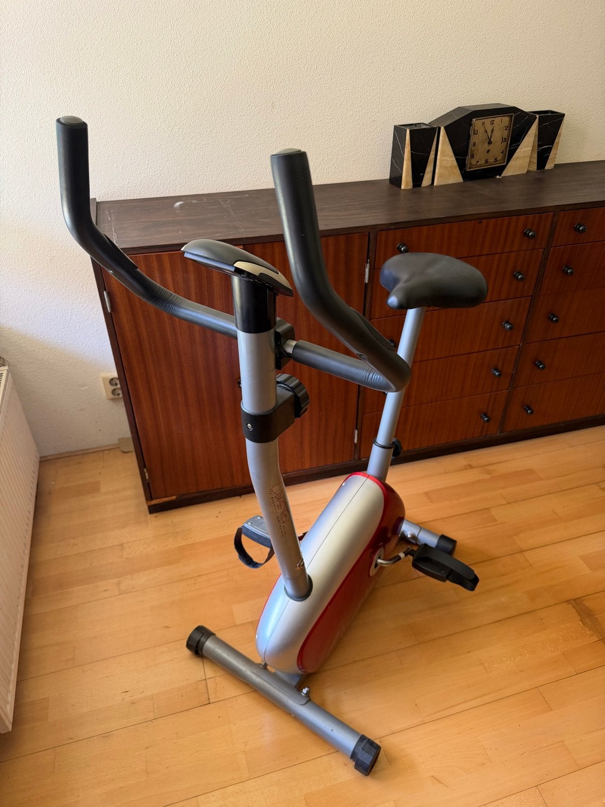 Hometrainer Rössler Clustar 4 KG Magnetic, Sport en Fitness, Ophalen, Zo goed als nieuw, Metaal, Benen