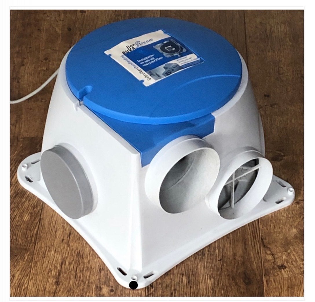 Reviseren ventilatiebox opsturen of brengen wachttijd 20min, Garantie