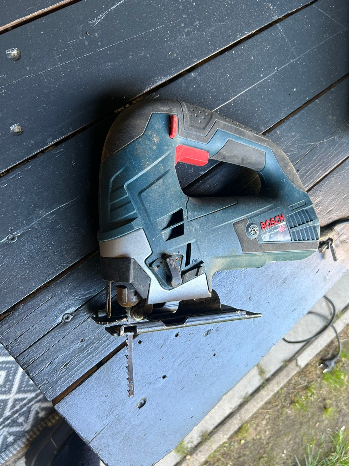 Decoupeerzaag Bosch GST 90 BE, Ophalen, Decoupeerzaag, Zo goed als nieuw, 30 tot 70 mm
