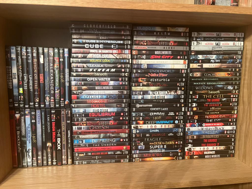 Diverse films; horror, thriller, action etc., Vanaf 16 jaar, Ophalen of Verzenden, Zo goed als nieuw