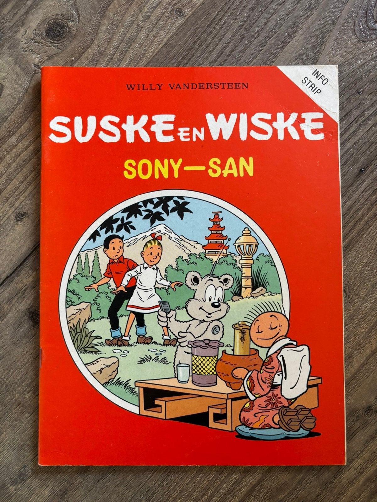 Suske en Wiske Sony San, Boeken, Eén stripboek, Ophalen of Verzenden, Zo goed als nieuw