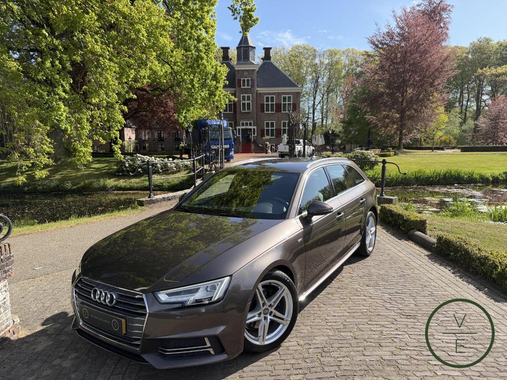 Audi A4 Avant 1.4 TFSI Sport S line edition | Navi | Cruise, Auto's, Gebruikt, 4 cilinders, Origineel Nederlands, 1390 kg