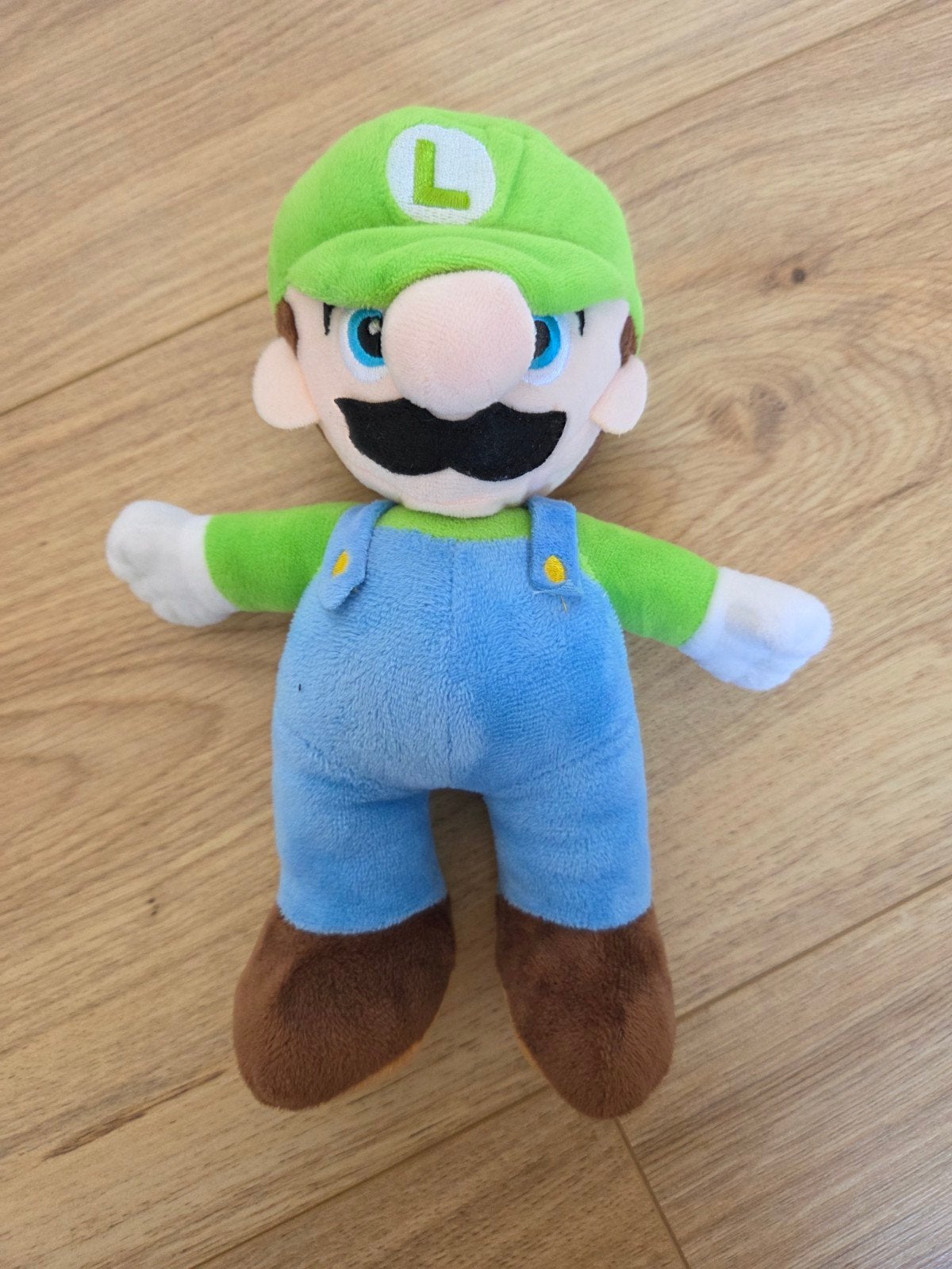Knuffel Luigi, 25cm, Overige merken, Overige typen, Ophalen of Verzenden, Zo goed als nieuw