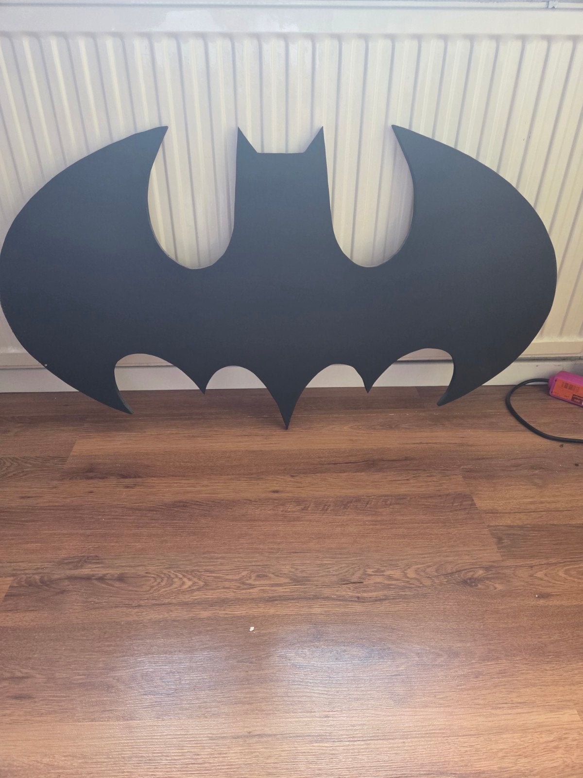 Zelfgemaakte Batman wandlamp op batterijen, Ophalen, 50 – 75, Oorspronkelijke maker, Overige typen
