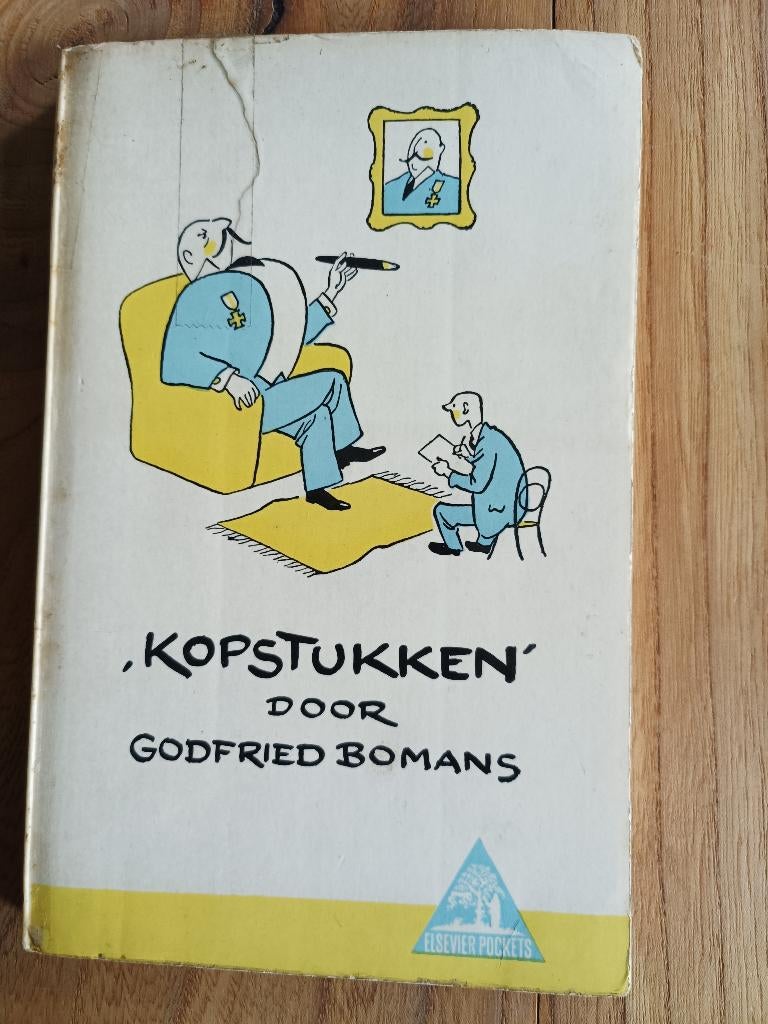 Kopstukken - Godfried Bomans (Elsevier Pockets), Boeken, Romans, Gelezen, Nederland, Ophalen of Verzenden