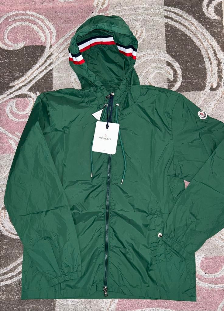 Maat xl zomerjas moncler grimpeurs nieuw groen, Ophalen of Verzenden, Zo goed als nieuw, Maat 56/58 (XL), Groen