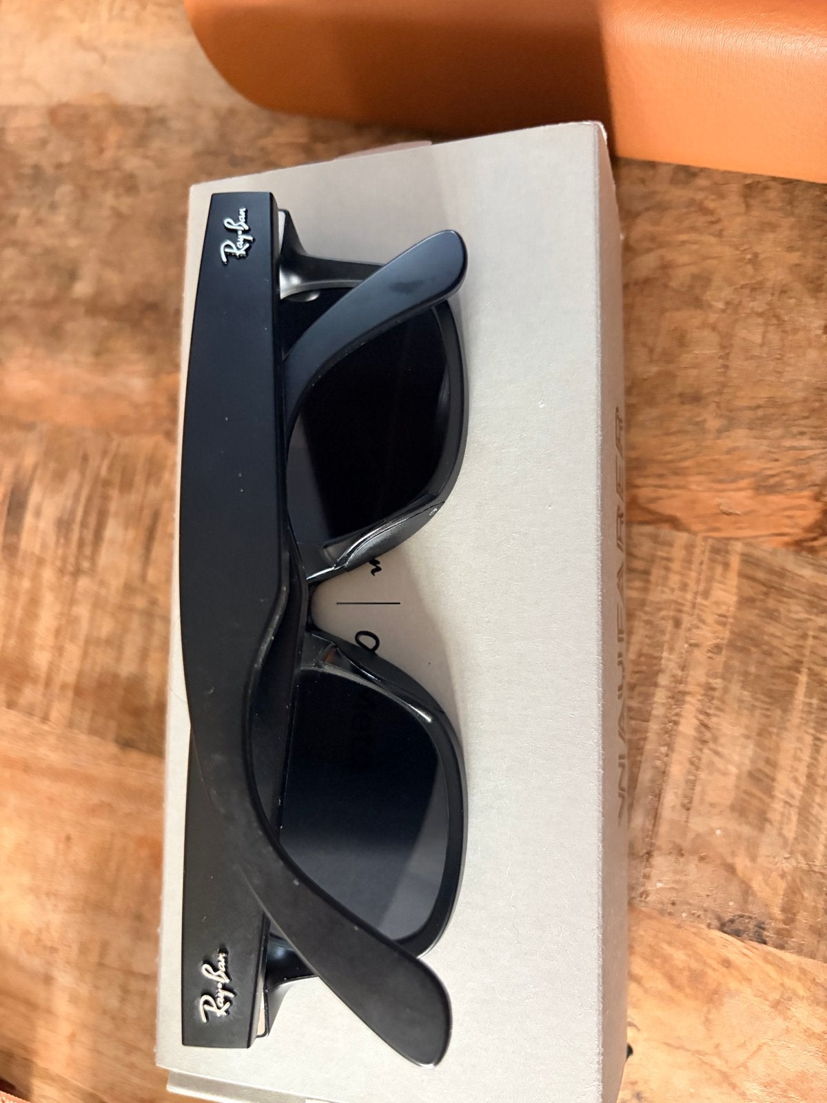 Meta Wayfarer Zonnebril gen 2 mat zwart met zwart glas, Zonnebril, Zwart, Nieuw, Ophalen of Verzenden