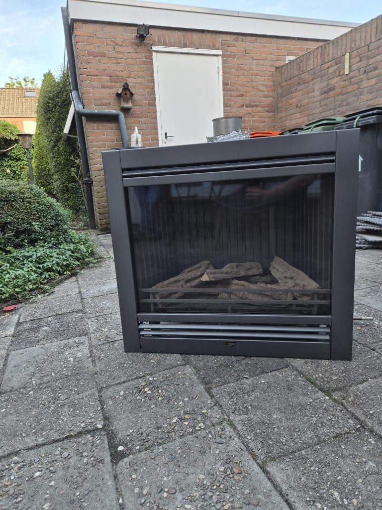 Faber Spectra Front Gashaard, Ophalen, Zo goed als nieuw, Inbouwhaard, Gashaard