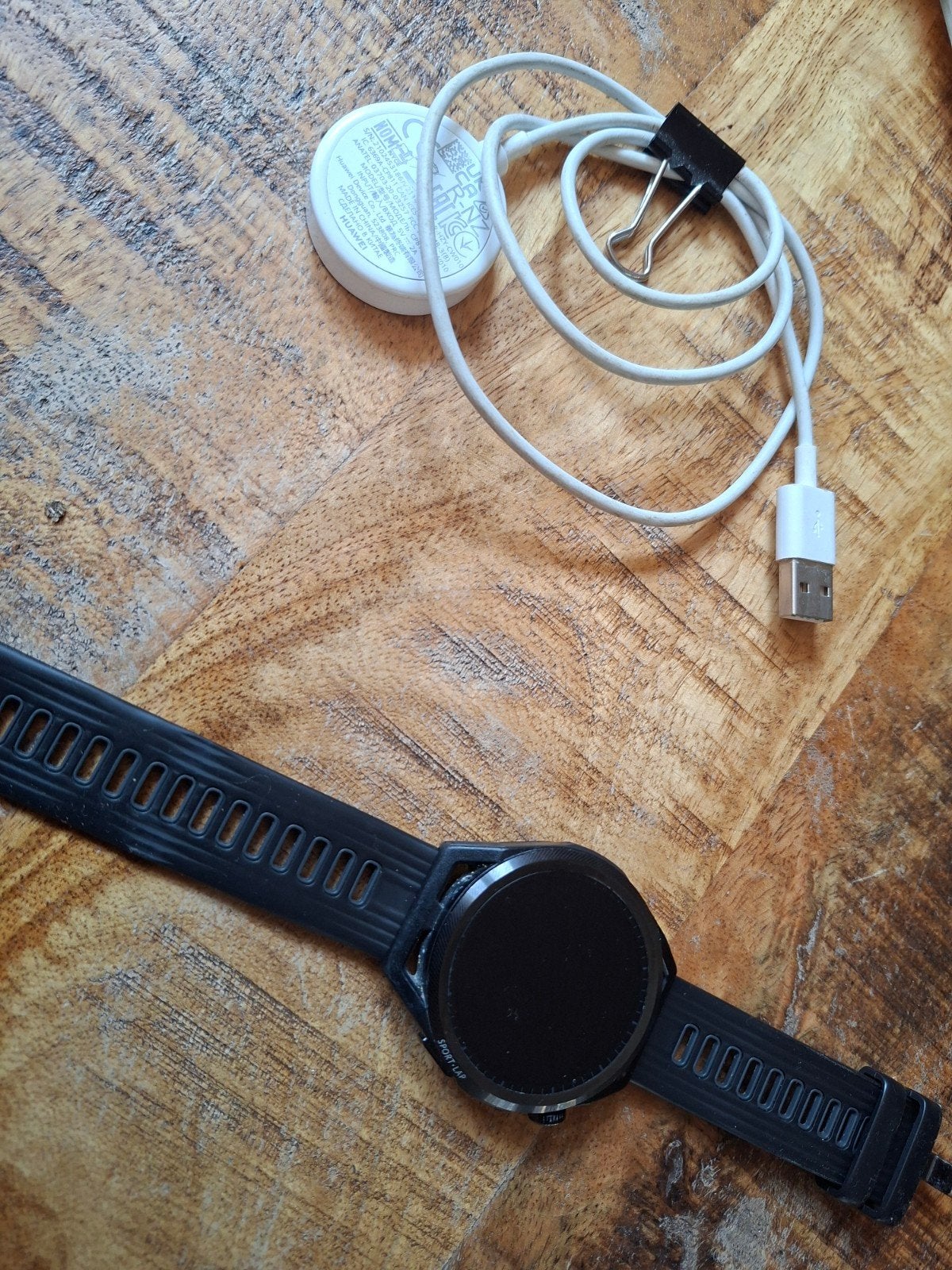 Huawei Watch GT 4 Runner - Zwart met Oplader, Ophalen of Verzenden