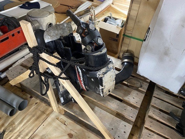 mercruiser inboard motor V8, Watersport en Boten, Ophalen, Gebruikt, Motor en Techniek
