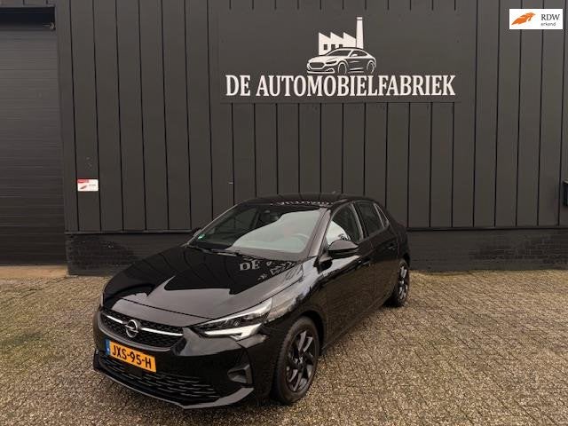Opel CORSA Opel Corsa 1.2 GS Line Black on Black, Auto's, Opel, Gebruikt, Zwart, Handgeschakeld, 3 cilinders