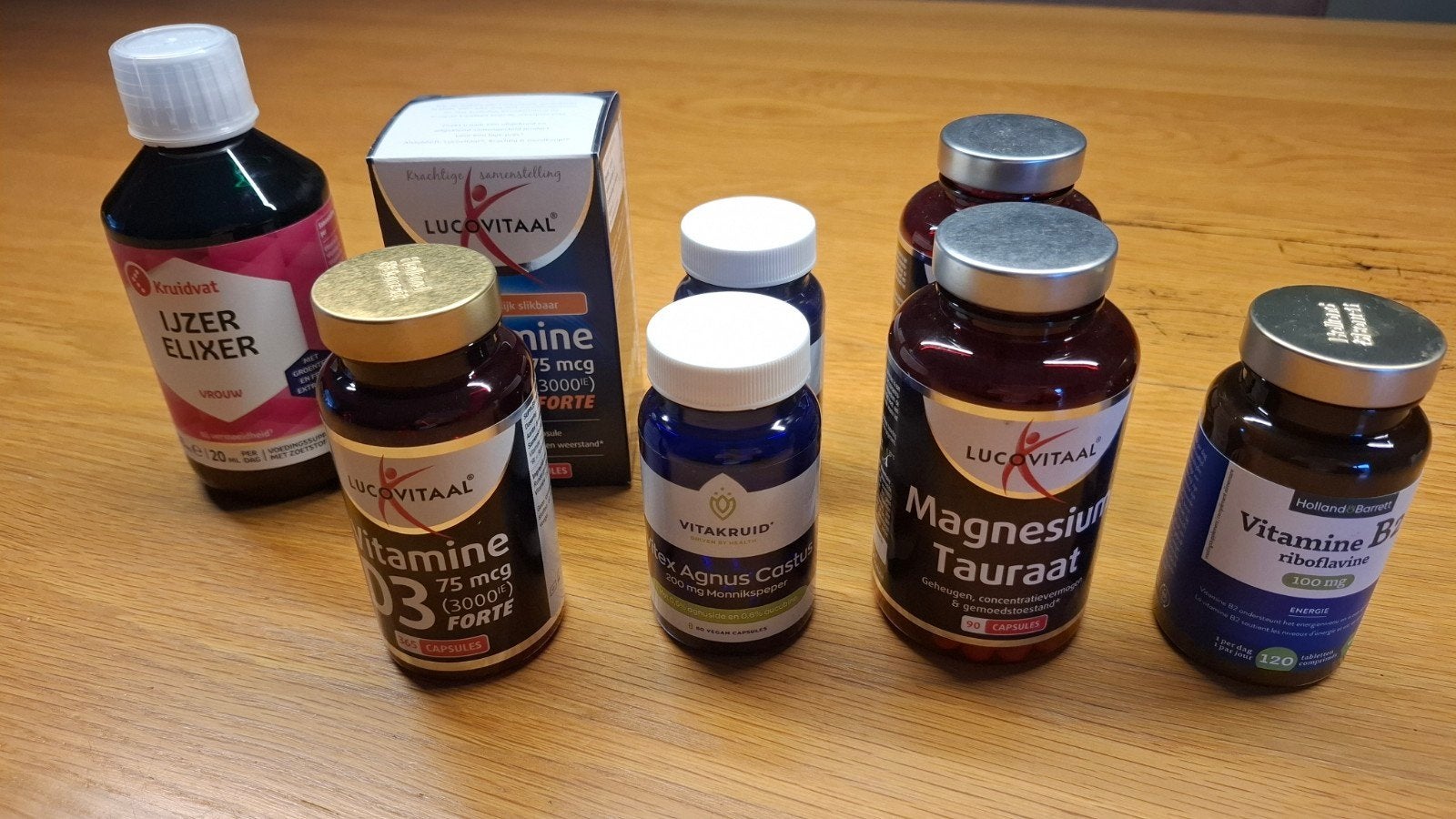 Voedingssupplementen pakket: Vitamines en mineralen, Ophalen of Verzenden
